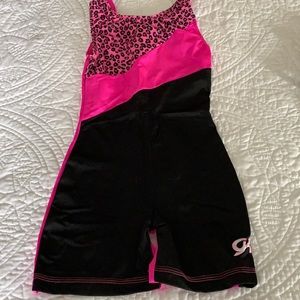 GK Elite Athletic Wear Leotard Size Child Large